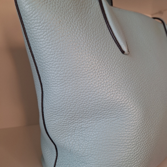 NWOT Kate Spade Aegean Teal Pebbled Leather Tote - Picture 4 of 6